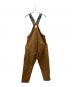 PUNK DRUNKERS（パンクドランカーズ）の古着「あいつ目オーバーオール」｜ブラウン