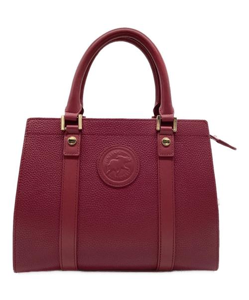 HUNTING WORLD（ハンティングワールド）HUNTING WORLD (ハンティングワールド) 2WAYショルダーバッグ ワインレッドの古着・服飾アイテム