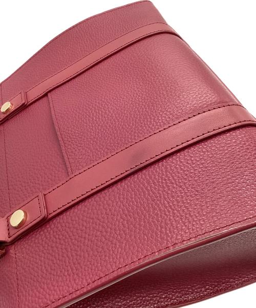 HUNTING WORLD（ハンティングワールド）HUNTING WORLD (ハンティングワールド) 2WAYショルダーバッグ ワインレッドの古着・服飾アイテム