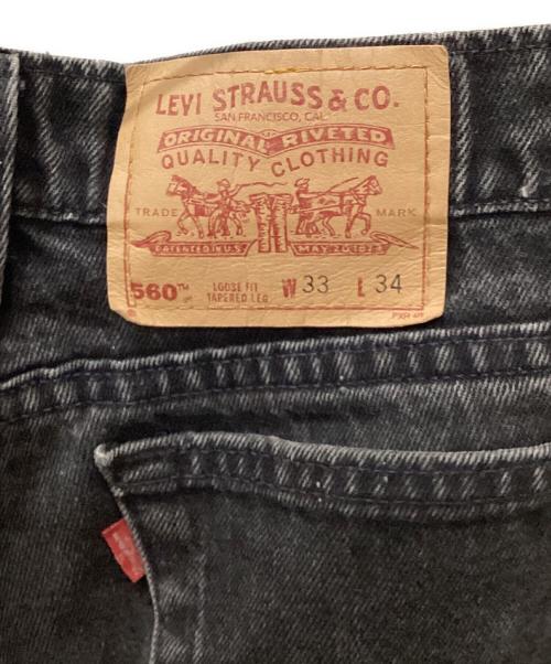LEVI'S（リーバイス）LEVI'S (リーバイス) デニムパンツ ブラック サイズ: W33×L34の古着・服飾アイテム