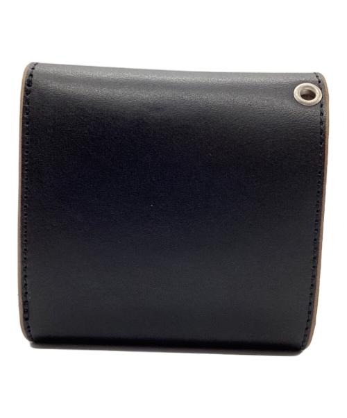 Inception（インセプション）Inception (インセプション) CHROMEXCEL LEATHER TRUCKER WALLET(SHORT) ブラックの古着・服飾アイテム
