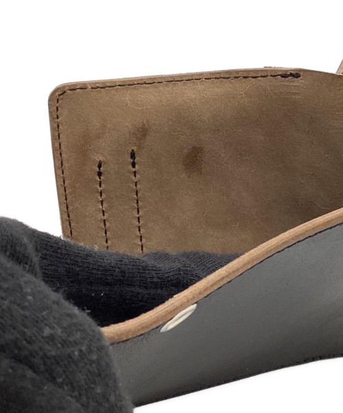 Inception（インセプション）Inception (インセプション) CHROMEXCEL LEATHER TRUCKER WALLET(SHORT) ブラックの古着・服飾アイテム