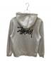 stussy (ステューシー) Basic Stussy Hoodie グレー サイズ:Ｌ：7000円