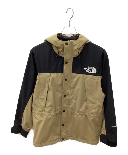 THE NORTH FACE（ザ ノース フェイス）THE NORTH FACE (ザ ノース フェイス) MOUNTAIN LIGHT JACKET カーキ×ブラック サイズ:Sの古着・服飾アイテム