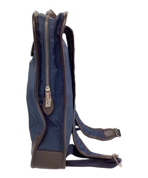 COMPLETE WORKS by BONFANTI（コンプリートワークス バイ ボンファンティ）COMPLETE WORKS by BONFANTI (コンプリートワークス バイ ボンファンティ) ボディバッグ ネイビー×ブラウンの古着・服飾アイテム