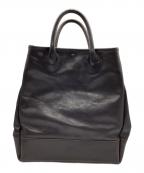 TODD SNYDER×THE SUPERIOR LABORトッドスナイダー×シュペリオールレイバー）の古着「レザーハンドバッグ」｜ブラック