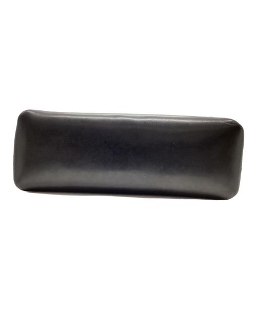 TODD SNYDER（トッドスナイダー）TODD SNYDER (トッドスナイダー) THE SUPERIOR LABOR (シュペリオールレイバー) レザーハンドバッグ ブラックの古着・服飾アイテム