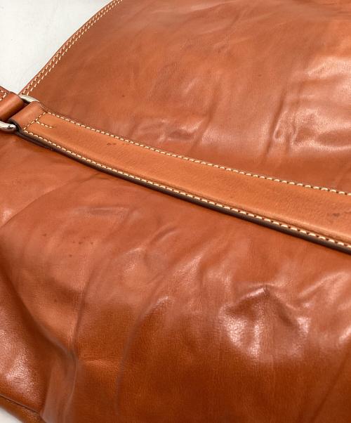 Daniel&Bob（ダニエル＆ボブ）Daniel&Bob (ダニエル＆ボブ) レザートートバッグ ブラウンの古着・服飾アイテム