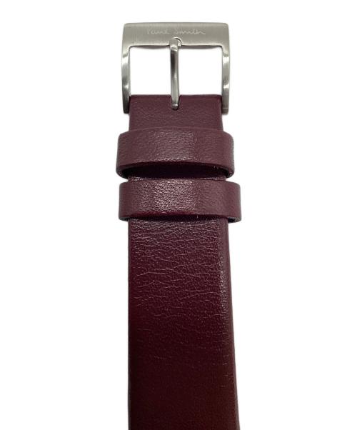 PAUL SMITH（ポールスミス）PAUL SMITH (ポールスミス) Octagon ネイビー×カーフの古着・服飾アイテム