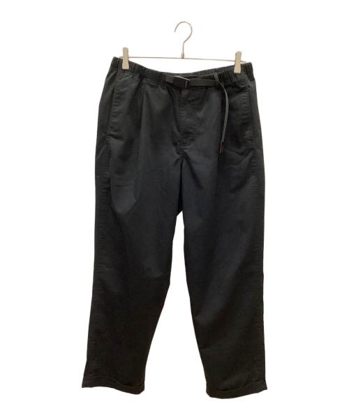 GRAMICCI（グラミチ）GRAMICCI (グラミチ) ツイルタックテーパードパンツ ブラック サイズ:Lの古着・服飾アイテム