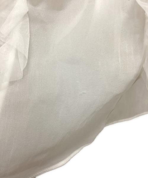 Snidel（スナイデル）Snidel (スナイデル) 半袖ブラウス ホワイト サイズ:Fの古着・服飾アイテム