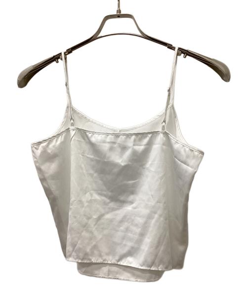 Snidel（スナイデル）Snidel (スナイデル) 半袖ブラウス ホワイト サイズ:Fの古着・服飾アイテム