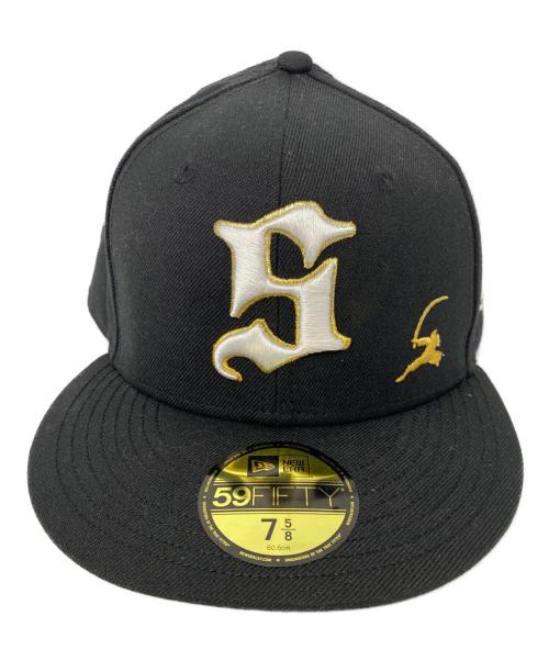 New Era（ニューエラ）New Era (ニューエラ) ONSPOTZ別注 SAMURAI CAP ブラック サイズ:7 5/8の古着・服飾アイテム