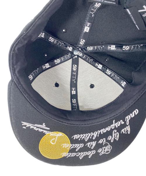 New Era（ニューエラ）New Era (ニューエラ) ONSPOTZ別注 SAMURAI CAP ブラック サイズ:7 5/8の古着・服飾アイテム