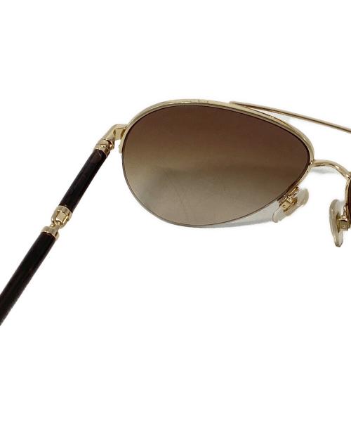 DOLCE & GABBANA（ドルチェ＆ガッバーナ）DOLCE & GABBANA (ドルチェ＆ガッバーナ) サングラス ブラック×ブラウンの古着・服飾アイテム
