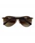 DOLCE & GABBANA (ドルチェ＆ガッバーナ) サングラス ブラック×ブラウン：5000円