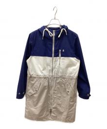 G-STAR RAW（ジースターロゥ）の古着「Duty Straight Color Block Parka」｜ベージュ×ブルー