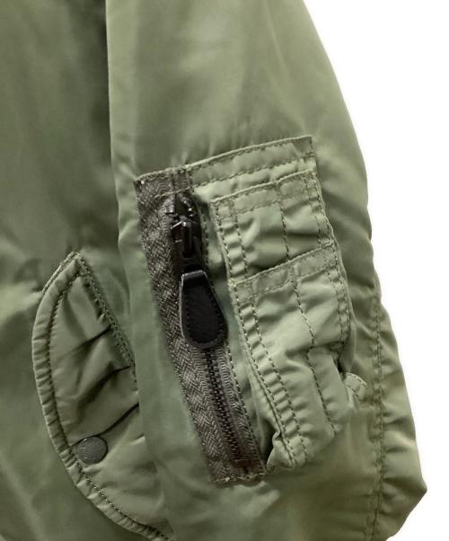 AVIREX（アヴィレックス）AVIREX (アヴィレックス) COMMERCIAL LOGO MA-1フライトジャケット セージグリーン サイズ:LARGEの古着・服飾アイテム
