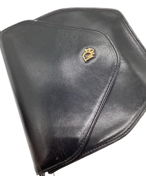 Christian Dior（クリスチャン ディオール）Christian Dior (クリスチャン ディオール) ショルダーバッグ ブラックの古着・服飾アイテム