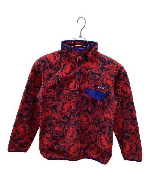 Patagonia SYNCHILLA（パタゴニア シンチラ）Patagonia SYNCHILLA (パタゴニア シンチラ) ウィメンズ・ライトウェイト・シンチラ・スナップT・プルオーバー レッド サイズ:XSの古着・服飾アイテム