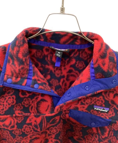 Patagonia SYNCHILLA（パタゴニア シンチラ）Patagonia SYNCHILLA (パタゴニア シンチラ) ウィメンズ・ライトウェイト・シンチラ・スナップT・プルオーバー レッド サイズ:XSの古着・服飾アイテム