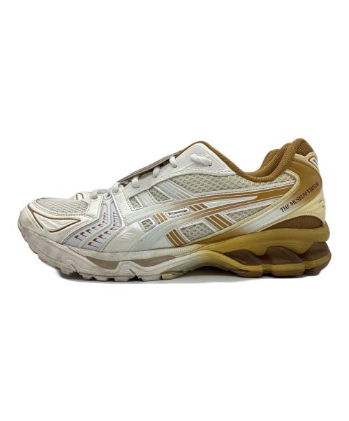 asics（アシックス）asics (アシックス) THE MUSEUM VISITOR (ザミュージアムビジター) GEL-KAYANO 14 Cream/Mineral Brown サイズ:28cmの古着・服飾アイテム