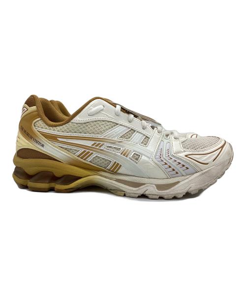 asics（アシックス）asics (アシックス) THE MUSEUM VISITOR (ザミュージアムビジター) GEL-KAYANO 14 Cream/Mineral Brown サイズ:28cmの古着・服飾アイテム