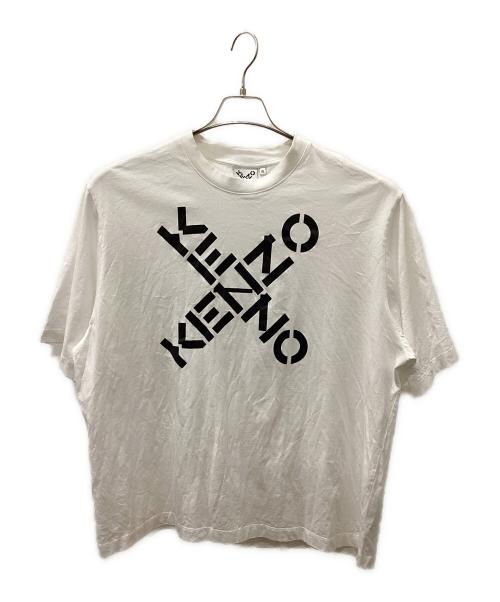 KENZO（ケンゾー）KENZO (ケンゾー) SPORT OVERSIZE T-SHIRT ホワイト サイズ:XLの古着・服飾アイテム