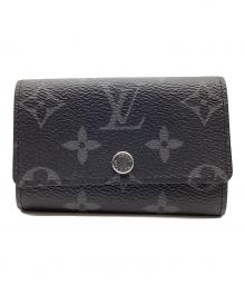 LOUIS VUITTON（ルイ ヴィトン）の古着「キーケース ミュルティクレ6」｜ブラック