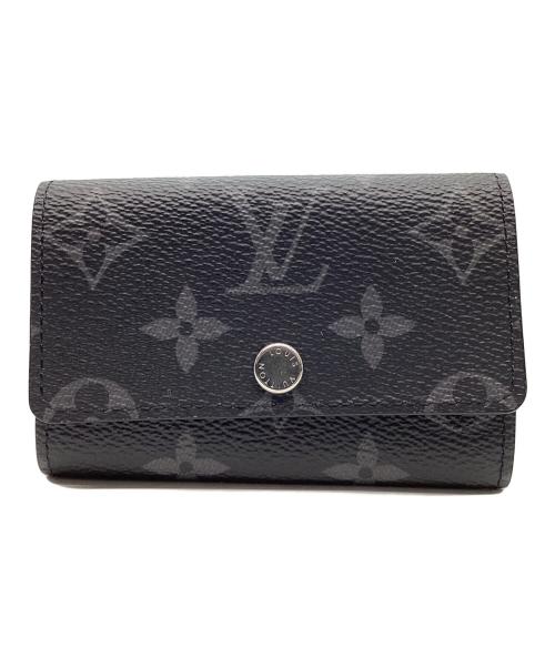 LOUIS VUITTON（ルイ ヴィトン）LOUIS VUITTON (ルイ ヴィトン) キーケース ミュルティクレ6 ブラックの古着・服飾アイテム