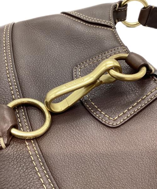 COACH（コーチ）COACH (コーチ) ワンハンドバッグ ブラウンの古着・服飾アイテム