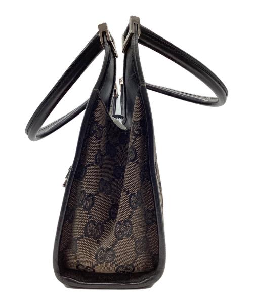 GUCCI（グッチ）GUCCI (グッチ) ジャッキー ダークブラウン×ブラックの古着・服飾アイテム