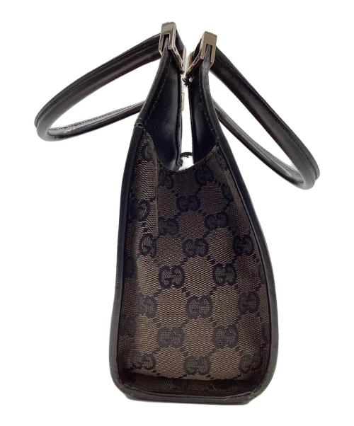 GUCCI（グッチ）GUCCI (グッチ) ジャッキー ダークブラウン×ブラックの古着・服飾アイテム