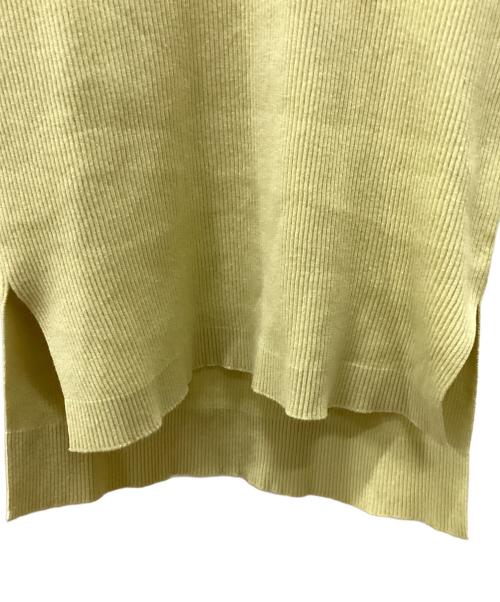 AURALEE（オーラリー）AURALEE (オーラリー) 薄手ニット イエロー サイズ:1の古着・服飾アイテム