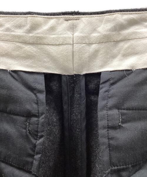 MARGARET HOWELL（マーガレットハウエル）MARGARET HOWELL (マーガレットハウエル) FOX BROTHERS (フォックスブラザーズ) ウールタックガウチョパンツ グレー サイズ:Ⅰの古着・服飾アイテム