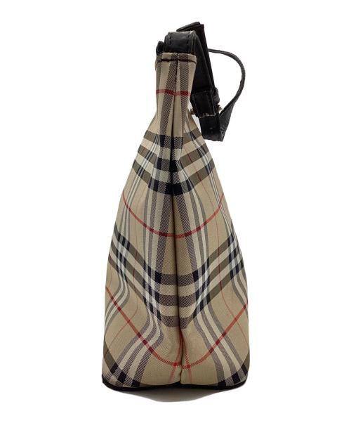 Burberry's（バーバリー）Burberry's (バーバリーズ) ハンドバッグ ベージュの古着・服飾アイテム