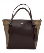 COACHコーチ）の古着「トートバッグ」｜ブラウン