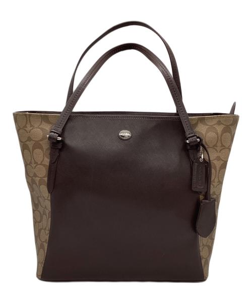 COACH（コーチ）COACH (コーチ) トートバッグ ブラウンの古着・服飾アイテム