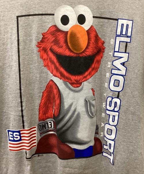 MICHAEL ATHLETIC DEPT（ミカエルアスレチックデプト）MICHAEL ATHLETIC DEPT (ミカエルアスレチックデプト) SESAME STREET (セサミストリート) 90'sプリントTシャツ グレー サイズ:XLの古着・服飾アイテム