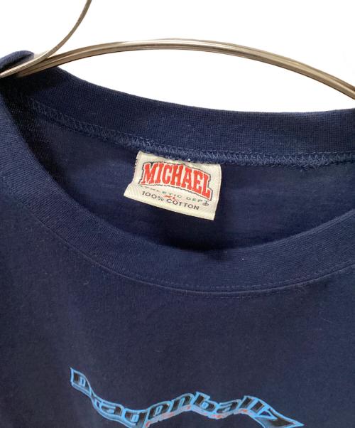 MICHAEL ATHLETIC DEPT（ミカエルアスレチックデプト）MICHAEL ATHLETIC DEPT (ミカエルアスレチックデプト) 90'sドラゴンボールZ バックプリントT ネイビー サイズ:XLの古着・服飾アイテム