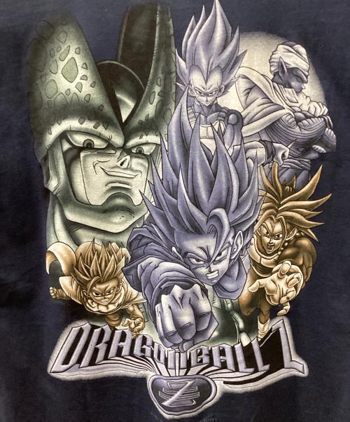 MICHAEL ATHLETIC DEPT（ミカエルアスレチックデプト）MICHAEL ATHLETIC DEPT (ミカエルアスレチックデプト) 90'sドラゴンボールZ バックプリントT ネイビー サイズ:XLの古着・服飾アイテム