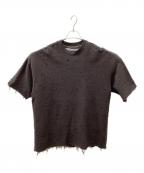 WHITE MOUNTAINEERINGホワイトマウンテ二アニング）の古着「半袖カットソー」｜グレー