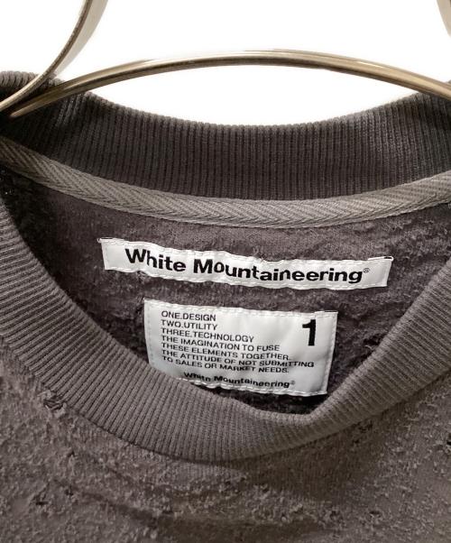 WHITE MOUNTAINEERING（ホワイトマウンテ二アニング）WHITE MOUNTAINEERING (ホワイトマウンテ二アニング) 半袖カットソー グレー サイズ:1の古着・服飾アイテム