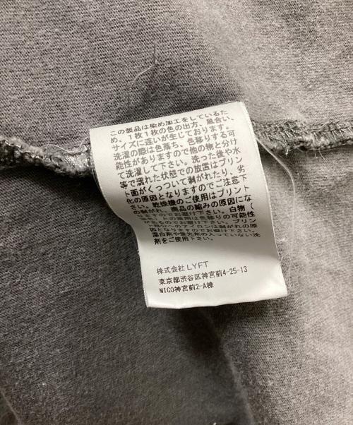 Lyft（リフト）Lyft (リフト) 半袖カットソー グレー サイズ:XLの古着・服飾アイテム