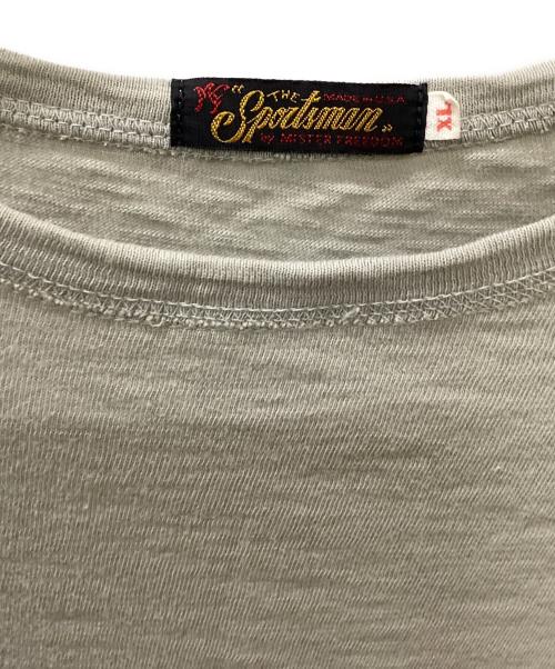 MISTER FREEDOM（ミスターフリーダム）MISTER FREEDOM (ミスターフリーダム) 半袖カットソー グレー サイズ:XLの古着・服飾アイテム