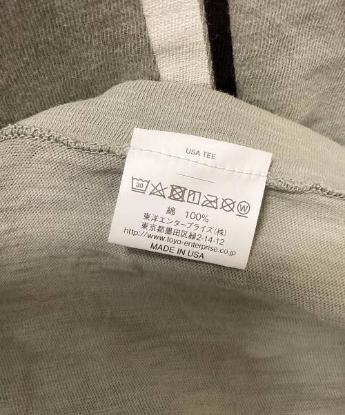 MISTER FREEDOM（ミスターフリーダム）MISTER FREEDOM (ミスターフリーダム) 半袖カットソー グレー サイズ:XLの古着・服飾アイテム