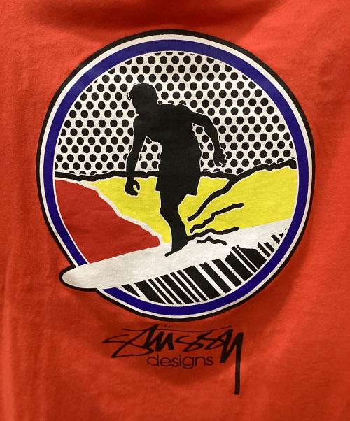 stussy（ステューシー）stussy (ステューシー) Tシャツ レッド サイズ:Lの古着・服飾アイテム
