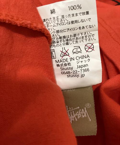 stussy（ステューシー）stussy (ステューシー) Tシャツ レッド サイズ:Lの古着・服飾アイテム