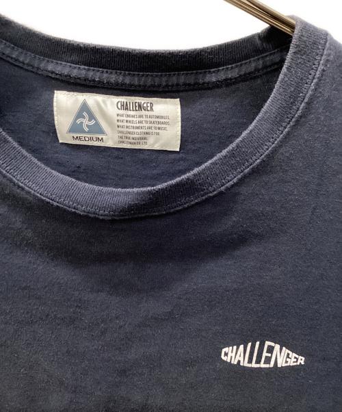 CHALLENGER（チャレンジャー）CHALLENGER (チャレンジャー) 長袖カットソー ネイビー サイズ:MEDIUMの古着・服飾アイテム