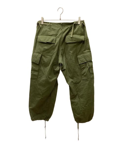 US ARMY（ユーエスアーミー）US ARMY (ユーエスアーミー) ジャングルファティーグパンツ グリーン サイズ:W31-35の古着・服飾アイテム